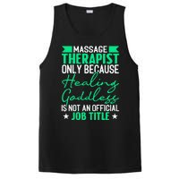 Massage Therapist Gag For Muscle Whisperer Therapy Masseuse PosiCharge Competitor Tank