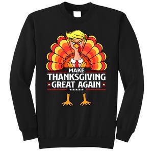 Make Thanksgiving Great Again Funny Turkey Day Sweatshirt