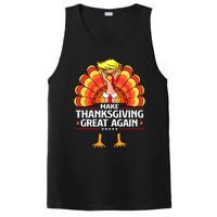 Make Thanksgiving Great Again Funny Turkey Day PosiCharge Competitor Tank