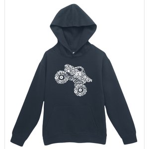 Monster Truck Gift Urban Pullover Hoodie