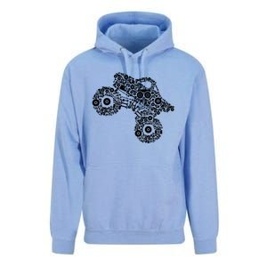 Monster Truck Gift Unisex Surf Hoodie