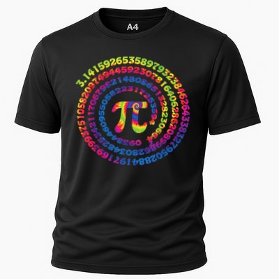Math Teacher Gifts Tie Dye Pi Symbol Pi Day Performance Shirt