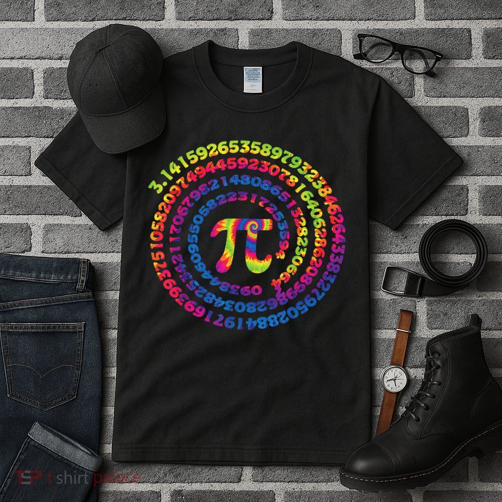 Math Teacher Gifts Tie Dye Pi Symbol Pi Day Tall T-Shirt