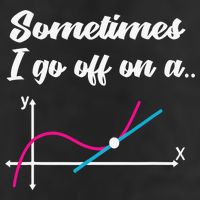 Math Teacher Gifts Sometimes I go off on a tangent Adult Drive Performance Visor