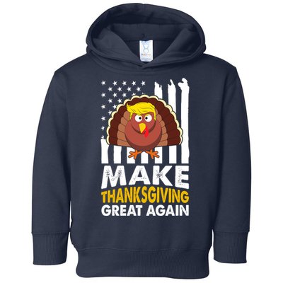 Make Thanksgiving Great Agains Trump Holiday Turkey 2024 Toddler Hoodie