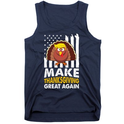 Make Thanksgiving Great Agains Trump Holiday Turkey 2024 Tank Top