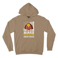 Make Thanksgiving Great Agains Trump Holiday Turkey 2024 Hoodie