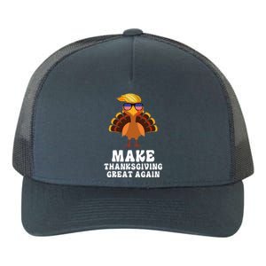 Make Thanksgiving Great Again Trump Holiday Turkey 2024 Yupoong Adult 5-Panel Trucker Hat