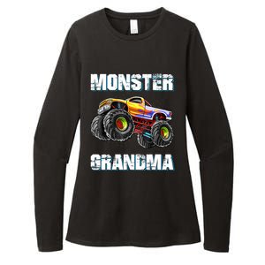 Monster Truck Grandma Monster Truck Are My Jam Truck Lovers Womens CVC Long Sleeve Shirt