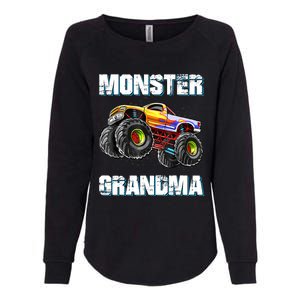 Monster Truck Grandma Monster Truck Are My Jam Truck Lovers Womens California Wash Sweatshirt