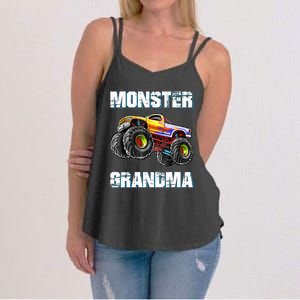 Monster Truck Grandma Monster Truck Are My Jam Truck Lovers Women's Strappy Tank