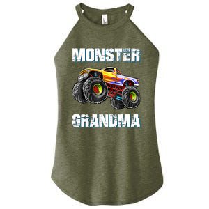 Monster Truck Grandma Monster Truck Are My Jam Truck Lovers Women's Perfect Tri Rocker Tank