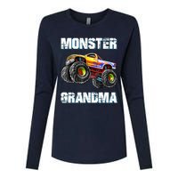 Monster Truck Grandma Monster Truck Are My Jam Truck Lovers Womens Cotton Relaxed Long Sleeve T-Shirt