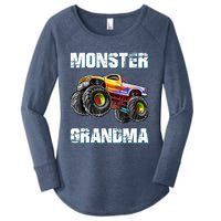 Monster Truck Grandma Monster Truck Are My Jam Truck Lovers Women's Perfect Tri Tunic Long Sleeve Shirt