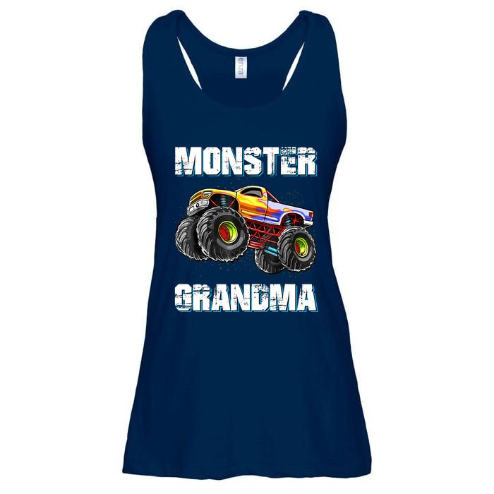 Monster Truck Grandma Monster Truck Are My Jam Truck Lovers Ladies Essential Flowy Tank