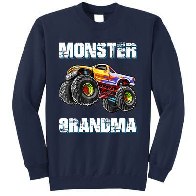 Monster Truck Grandma Monster Truck Are My Jam Truck Lovers Tall Sweatshirt