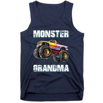 Monster Truck Grandma Monster Truck Are My Jam Truck Lovers Tank Top