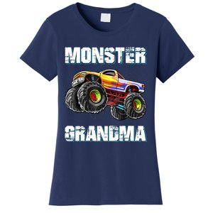 Monster Truck Grandma Monster Truck Are My Jam Truck Lovers Women's T-Shirt