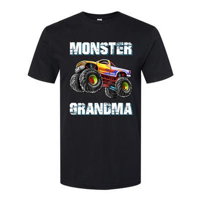 Monster Truck Grandma Monster Truck Are My Jam Truck Lovers Softstyle CVC T-Shirt