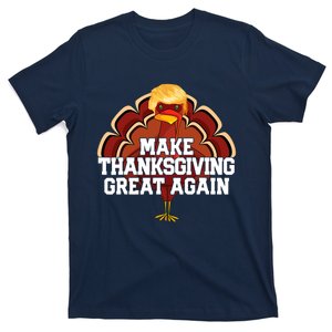 Make Thanksgiving Great Again Funny Turkey Donald Trump T-Shirt