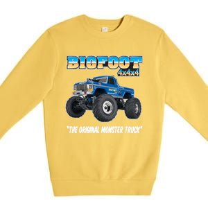 Monster Truck Gift Premium Crewneck Sweatshirt