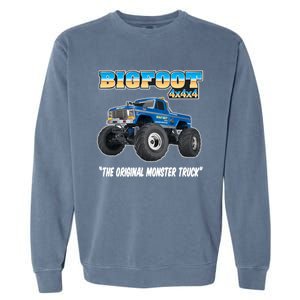 Monster Truck Gift Garment-Dyed Sweatshirt