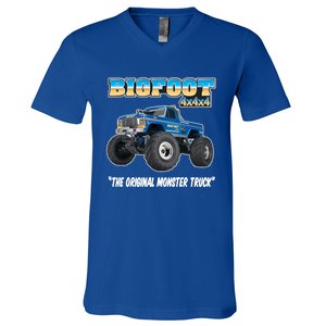 Monster Truck Gift V-Neck T-Shirt