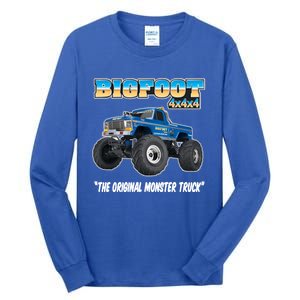 Monster Truck Gift Tall Long Sleeve T-Shirt