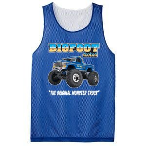 Monster Truck Gift Mesh Reversible Basketball Jersey Tank