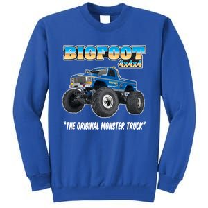 Monster Truck Gift Tall Sweatshirt