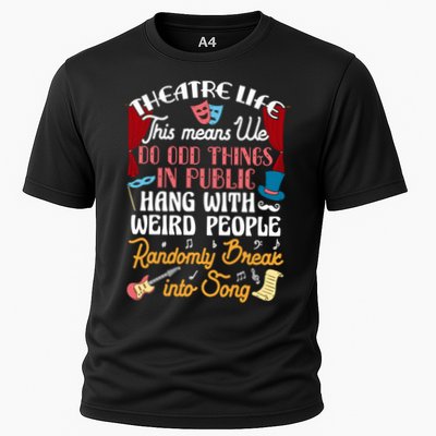 Musical Theater Gift Acting Theatre Nerd Drama Gift Performance Shirt