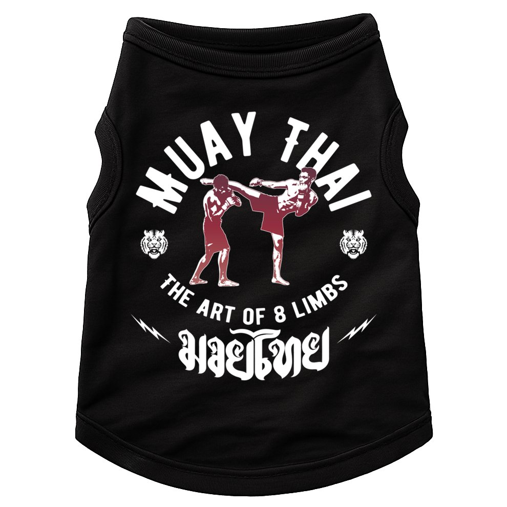 Muay Thai Gift Fight Club Art Of 8 Limbs Mma Fighter Gift Doggie Tank