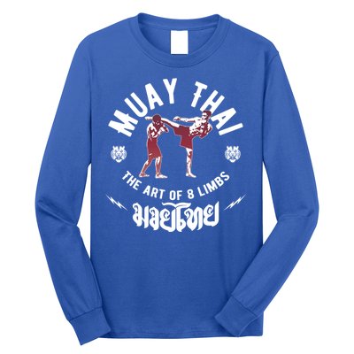 Muay Thai Gift Fight Club Art Of 8 Limbs Mma Fighter Gift Long Sleeve Shirt