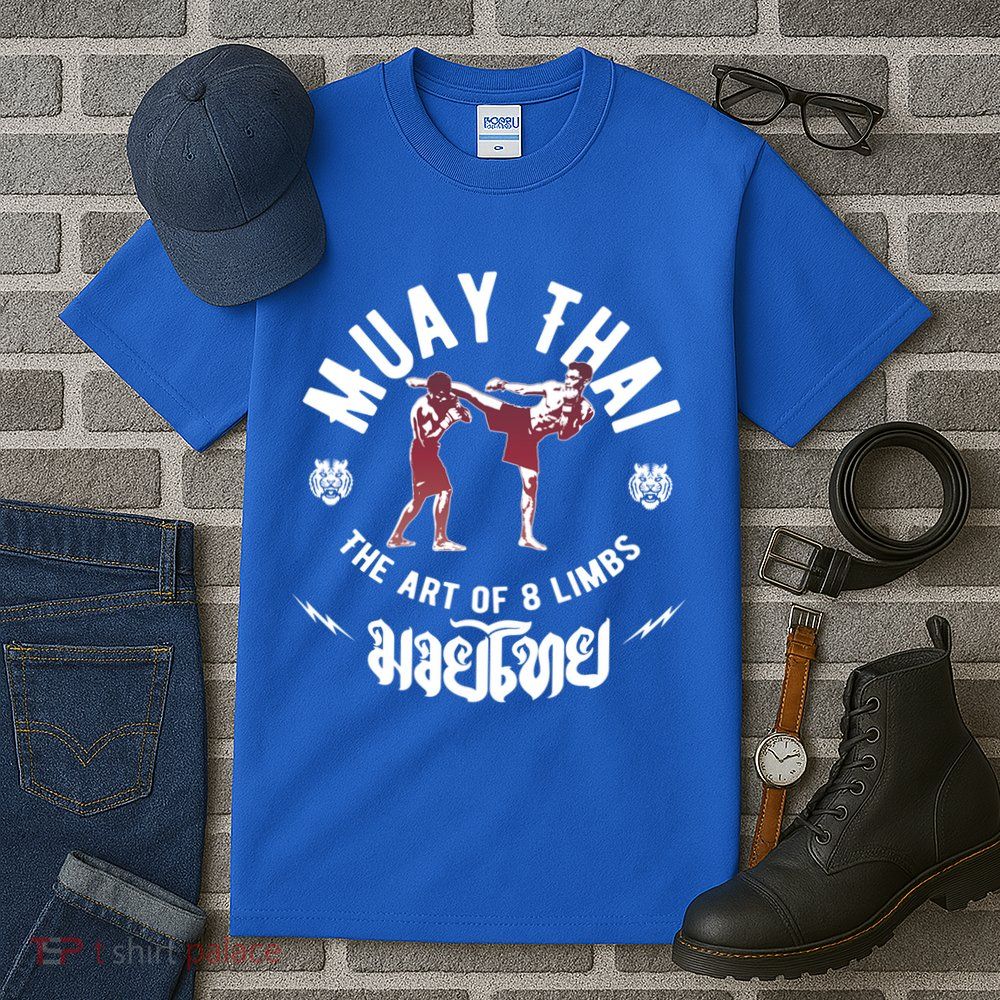 Muay Thai Gift Fight Club Art Of 8 Limbs Mma Fighter Gift Tall T-Shirt