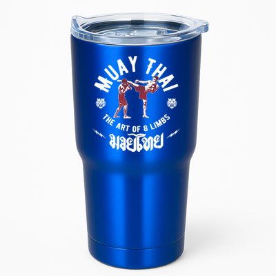 Muay Thai Gift Fight Club Art Of 8 Limbs Mma Fighter Gift Tumbler