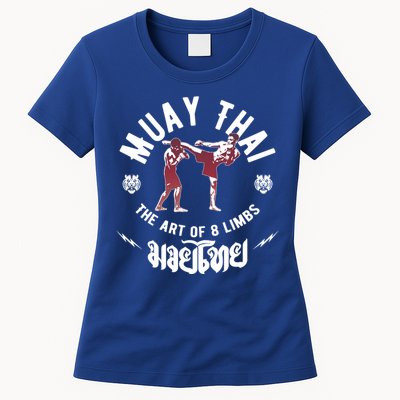Muay Thai Gift Fight Club Art Of 8 Limbs Mma Fighter Gift Womens T-Shirt