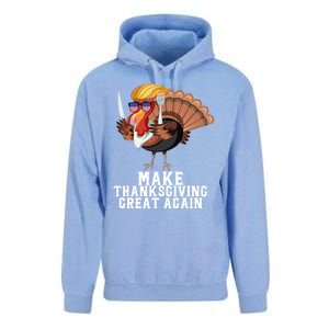 Make Thanksgiving Great Again Trump Holiday Turkey 2024 Gift Unisex Surf Hoodie