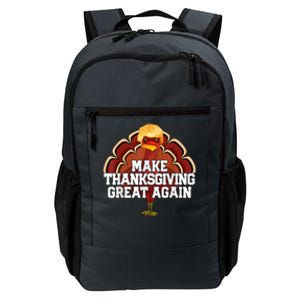 Make Thanksgiving Great Again Trump Turkey Funny 2024 Daily Commute Backpack