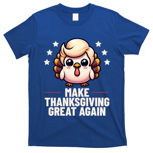 Make Thanksgiving Great Again Trump Turkey Funny Gift T-Shirt