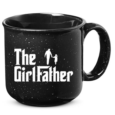 Mens The Girl Father Funny Dad Of Girls Daddy Daughter Girl Dad 15oz Campfire Ceramic Mug