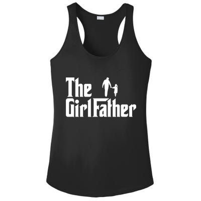 Mens The Girl Father Funny Dad Of Girls Daddy Daughter Girl Dad Ladies PosiCharge Competitor Racerback Tank