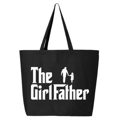 Mens The Girl Father Funny Dad Of Girls Daddy Daughter Girl Dad 25L Jumbo Tote