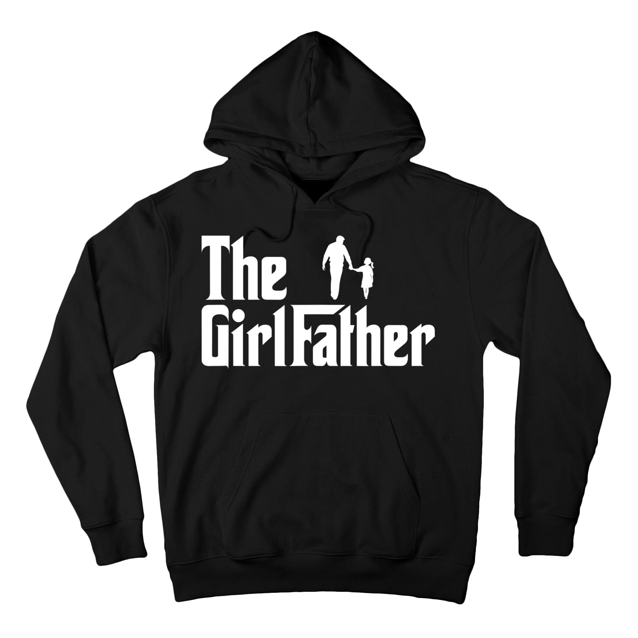 Mens The Girl Father Funny Dad Of Girls Daddy Daughter Girl Dad Tall Hoodie
