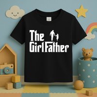Mens The Girl Father Funny Dad Of Girls Daddy Daughter Girl Dad Toddler T-Shirt