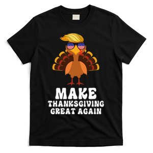 Make Thanksgiving Great Again Trump Holiday Turkey 2024 T-Shirt