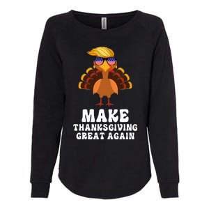 Make Thanksgiving Great Again Trump Holiday Turkey 2024 Womens California Wash Sweatshirt