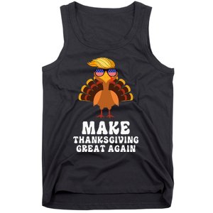 Make Thanksgiving Great Again Trump Holiday Turkey 2024 Tank Top