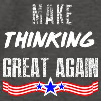 Make Thinking Great Again Vector Backpack