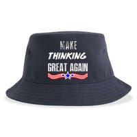 Make Thinking Great Again Sustainable Bucket Hat