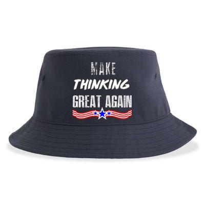 Make Thinking Great Again Sustainable Bucket Hat